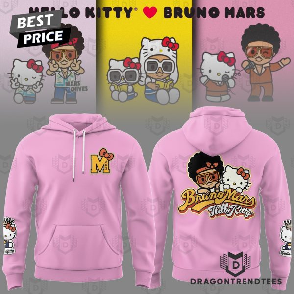 Bruno Mars x Hello Kitty Special Design Hoodie