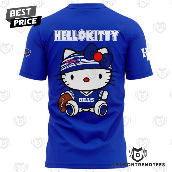 Buffalo Bills x Hello Kitty 3D T-Shirt – Blue