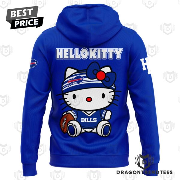 Buffalo Bills x Hello Kitty Logo Hoodie – Blue