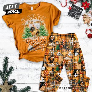 Merry Vols-mas Rocky Top Tennessee Volunteers Pajamas Set