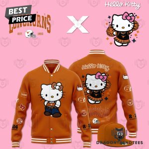 Texas Longhorns x Hello Kitty Baseball Jacket