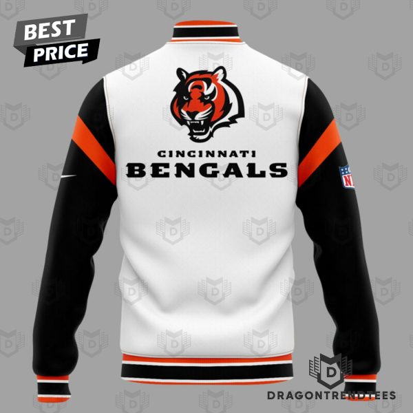 Cincinnati Bengals Logo Design Baseball Jacket