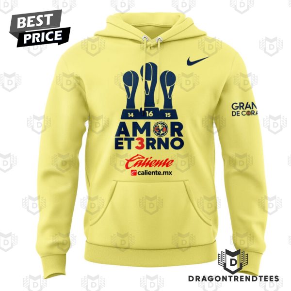 Club America Champion For The Third Time In A Row Hoodie