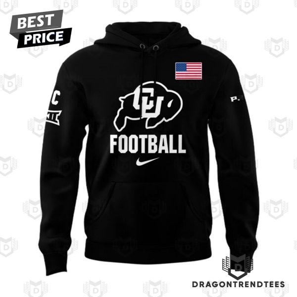 Coach Prime Colorado Buffaloes Design Hoodie – Black