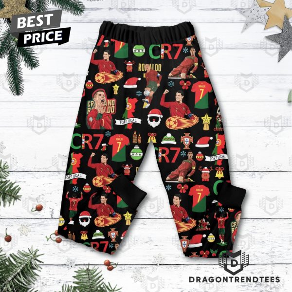 Cristiano Ronaldo – All I Want For ChristmasIs Siuuu Pajamas Set