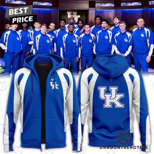 Hello Kitty x Kentucky Wildcats Logo Hoodie – Blue