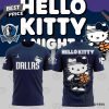 Dallas Mavericks x Hello Kitty 3D T-Shirt – Blue