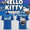 Dallas Mavericks x Hello Kitty 3D T-Shirt – Pink