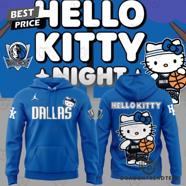 Dallas Mavericks x Hello Kitty Hoodie – Blue