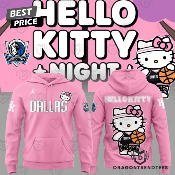 Dallas Mavericks x Hello Kitty Hoodie – Pink