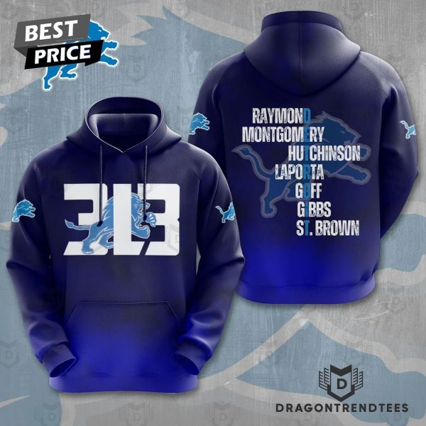 Detroit Lions 313 Raymond – Laporta Hoodie