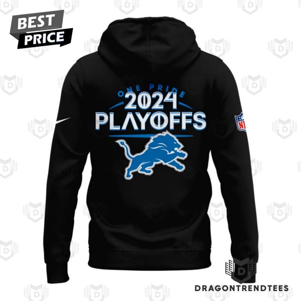 Detroit Lions Play Offs 2024 One Pride Hoodie