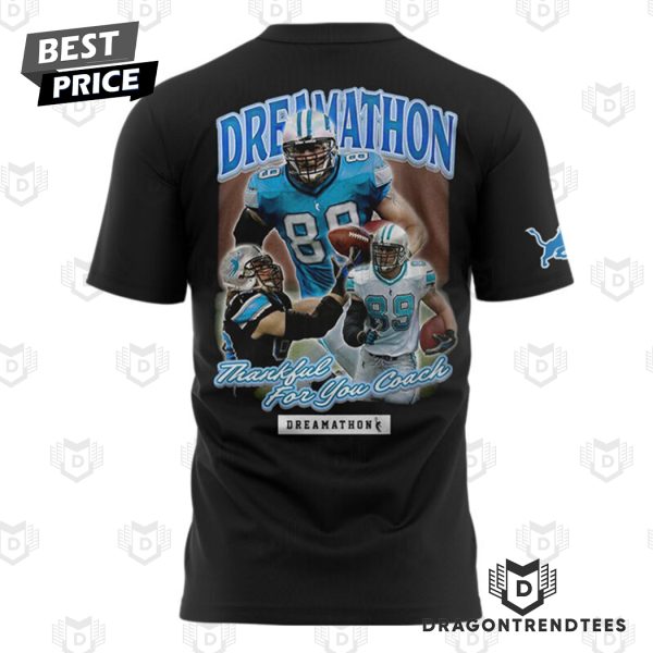 Detroit Lions Thankful For You Coahh Dan Campbell 3D T-Shirt