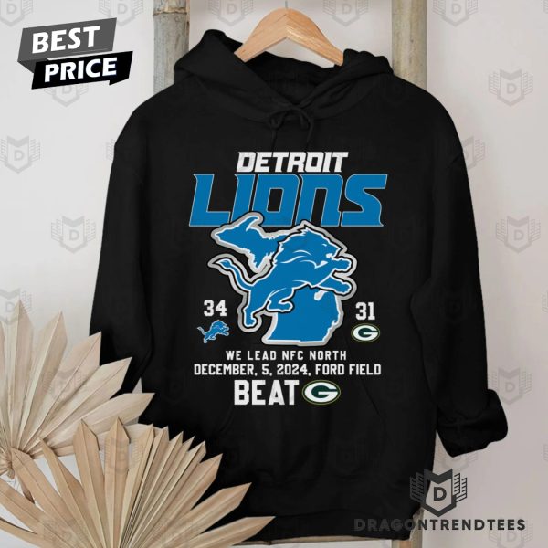 Detroit Lions We Lead NFC North Unisex T-Shirt