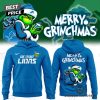 Detroit Lions x The Grinch Design Hoodie – Blue