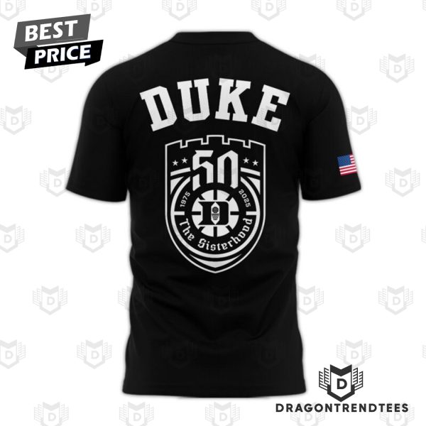 Duke Blue Devils Women Basketball The Sisterhood 3D T-Shirt – Black