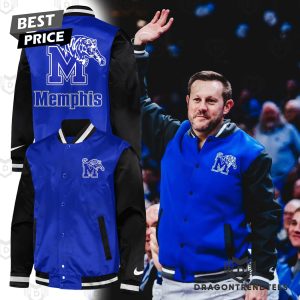 Memphis Tigers Logo Design Baseball Jacket