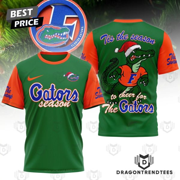 Florida Gators Season – Tis The Season To Cheer For The Gators 3D T-Shirt