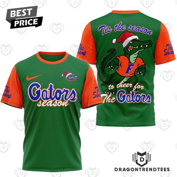 Florida Gators Season – Tis The Season To Cheer For The Gators 3D T-Shirt