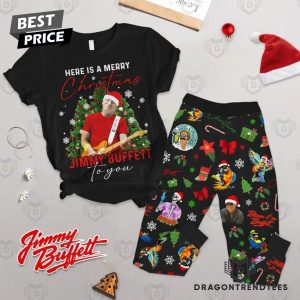 Here Is A Merry Christmas Jimmy Buffett To You Pajamas Set