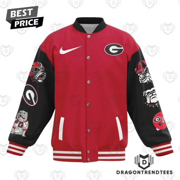 Georgia Bulldogs – Dawg Nation 2025 Playoff Championship Baseball Jacket