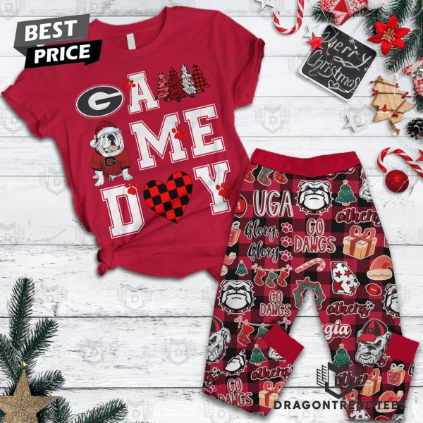 Georgia Bulldogs Glory Glory Go Dawgs Pajamas Set