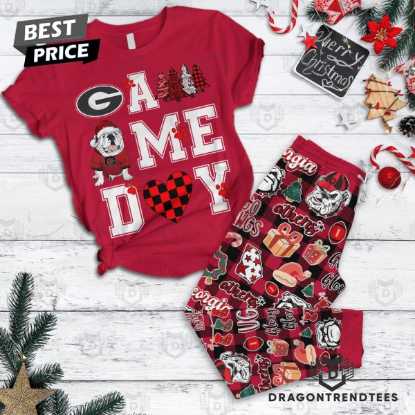 Georgia Bulldogs Glory Glory Go Dawgs Pajamas Set