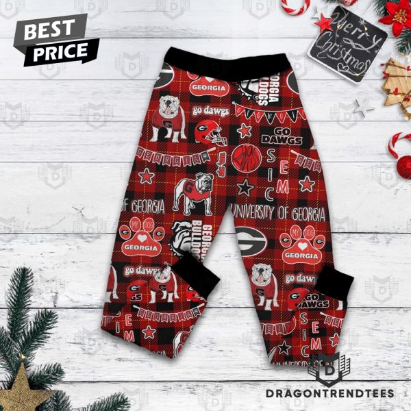 Georgia Bulldogs Go Dawgs Pajamas Set