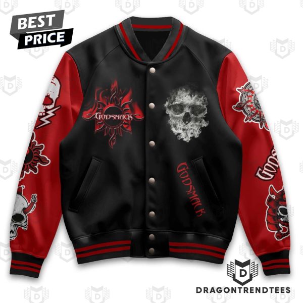 Godsmack World Tour 2024 I Stand Alone Baseball Jacket