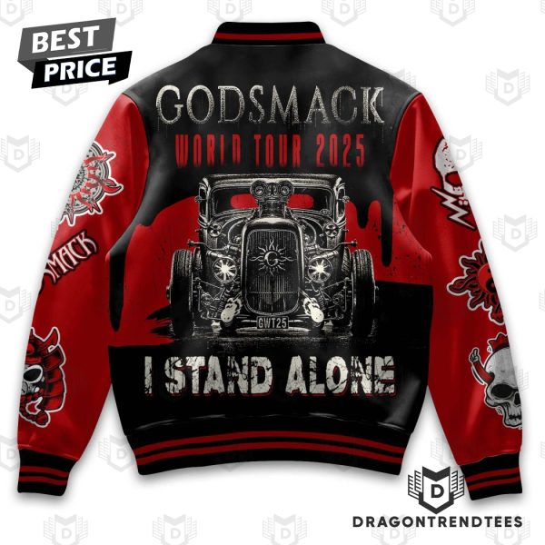 Godsmack World Tour 2024 I Stand Alone Baseball Jacket