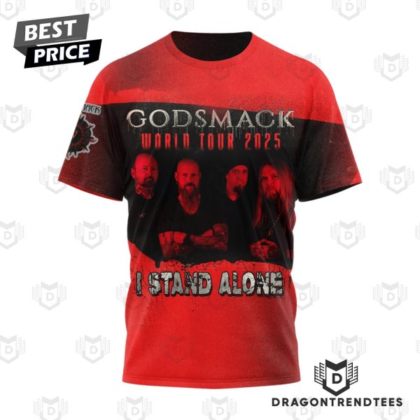 Godsmack World Tour 2025 I Stand Alone 3D T-Shirt