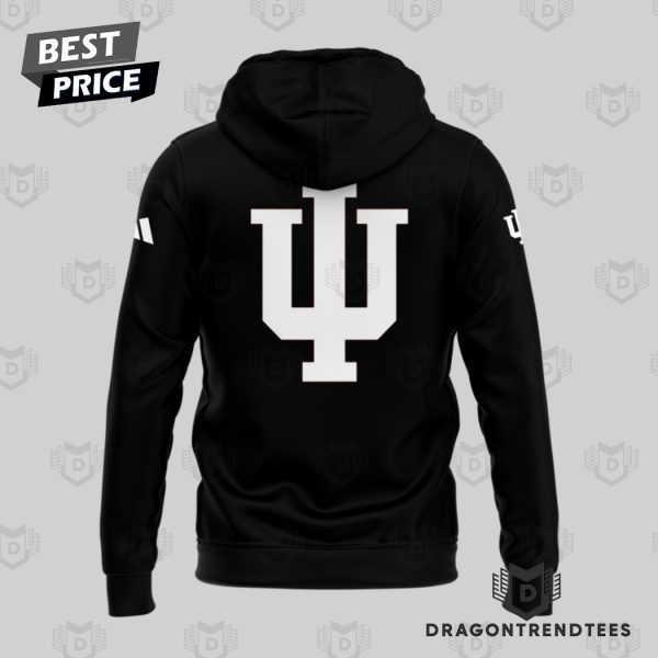 Godstrong Indiana Hoosiers Logo Design Hoodie – Black