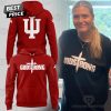 Godstrong Indiana Hoosiers Logo Design Hoodie – Black