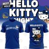 Golden State Warriors x Hello Kitty 3D T-Shirt – Pink