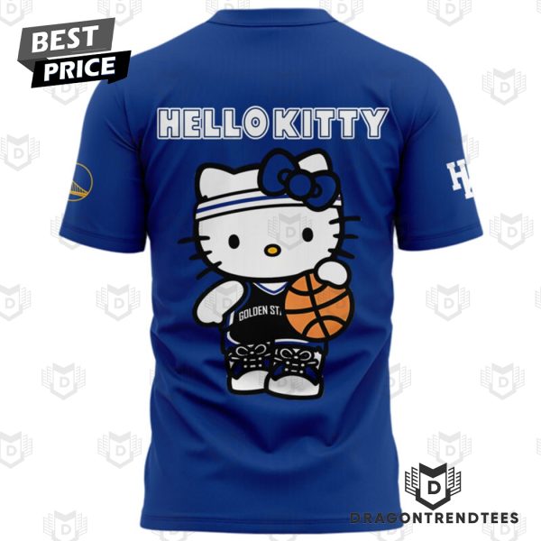 Golden State Warriors x Hello Kitty 3D T-Shirt – Blue