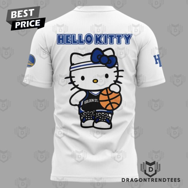 Golden State Warriors x Hello Kitty 3D T-Shirt – White