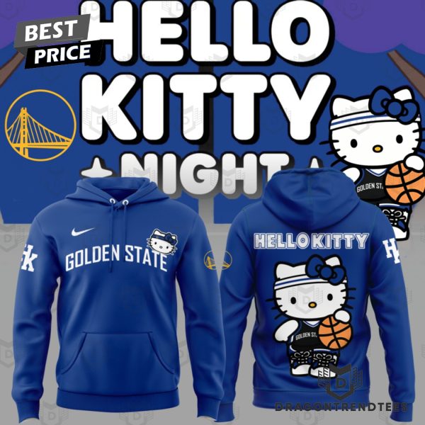 Golden State Warriors x Hello Kitty Hoodie – Blue