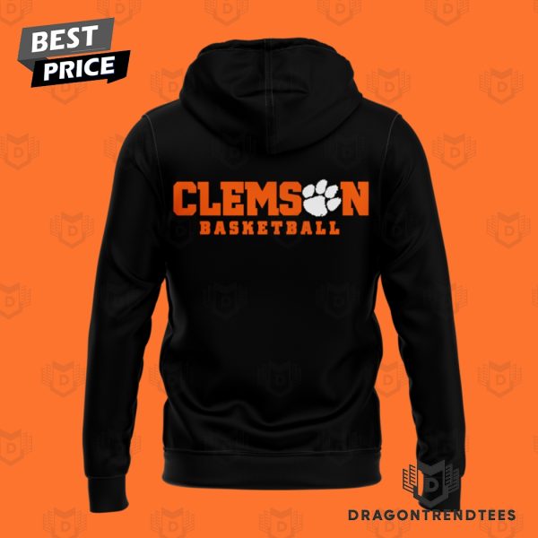 Grit After Dark Clemson Tigers Basketball Hoodie