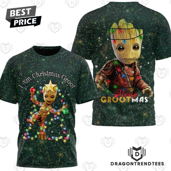 Groot – I Am Christmas Groot 3D T-Shirt