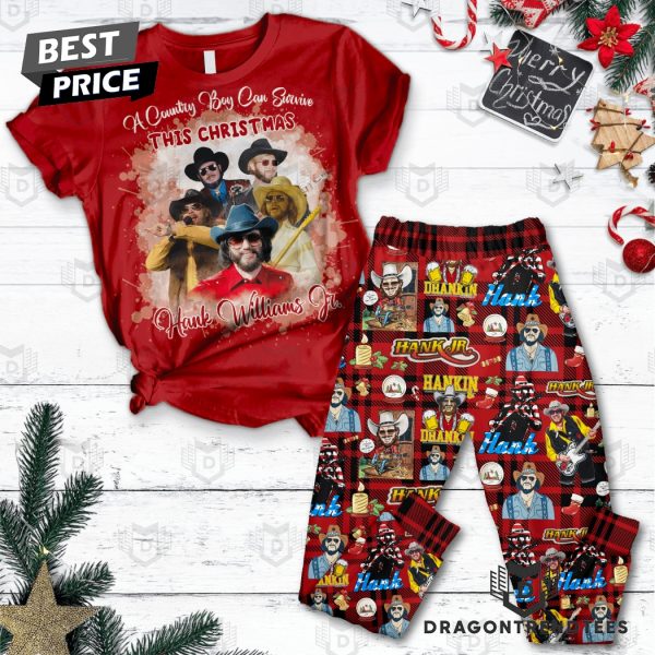 Hank Williams Jr Design Pajamas Set