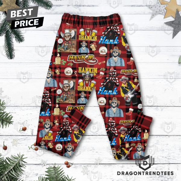 Hank Williams Jr Design Pajamas Set