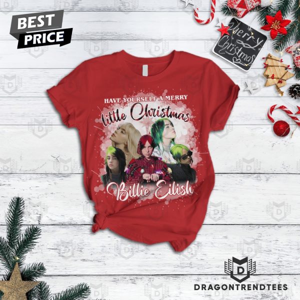 Have Yourself A Merry Little Christmas Billie Eilish Pajamas Set