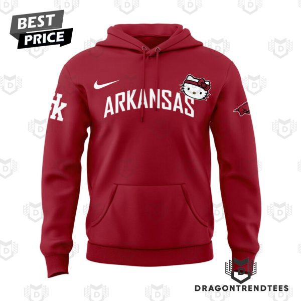 Hello Kitty x Arkansas Razorbacks Basketball Hoodie