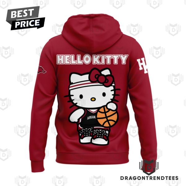 Hello Kitty x Arkansas Razorbacks Basketball Hoodie