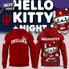 Godstrong Indiana Hoosiers Logo Design Hoodie – Red