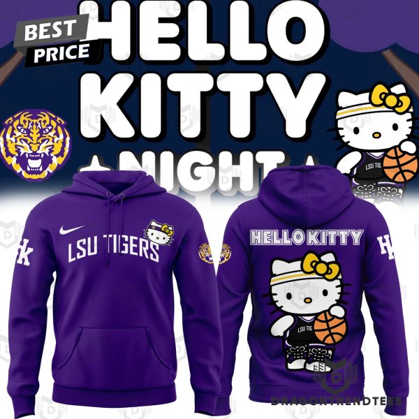 Hello Kitty x LSU Tigers Basketball Hoodie