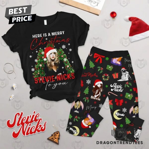 Here Is A Merry Christmas Stevie Nicks To You Pajamas Set