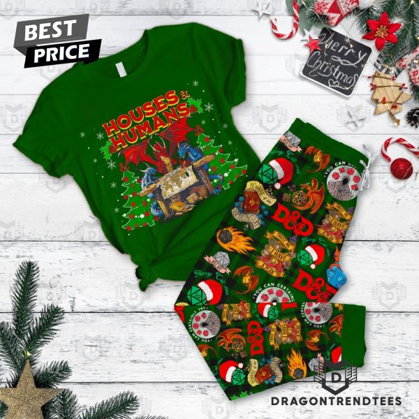 Houses & Humans Merry Christmas Pajamas Set