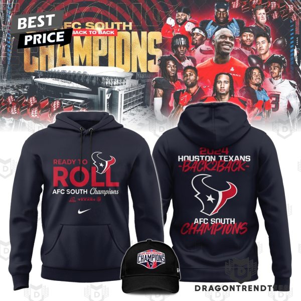 Houston Texans 2024 AFC South Division Champions Hoodie