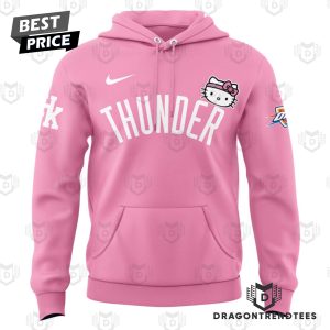 Oklahoma City Thunder Basketball x Hello Kitty Hoodie – Pink